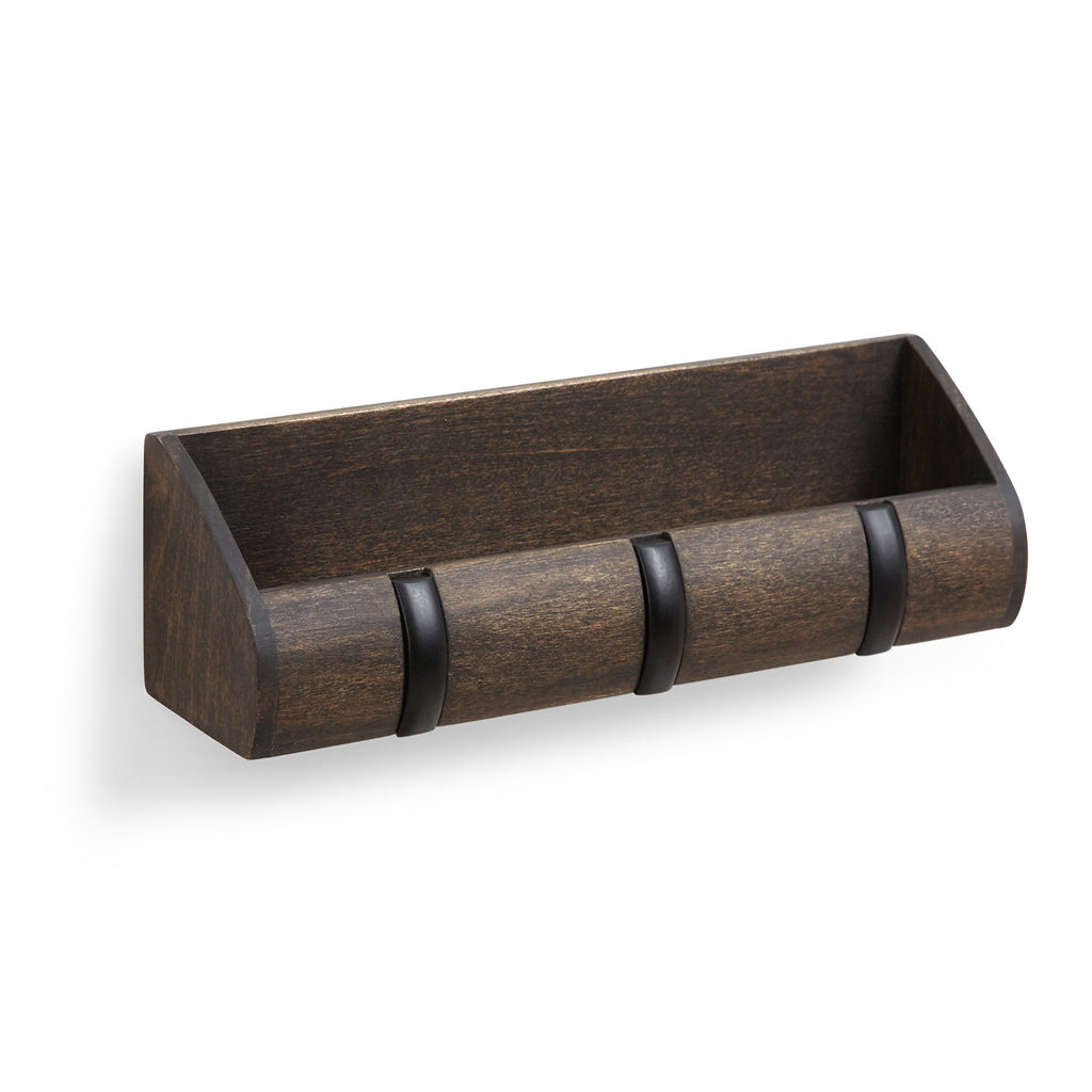 Cubby Organizer Walnut