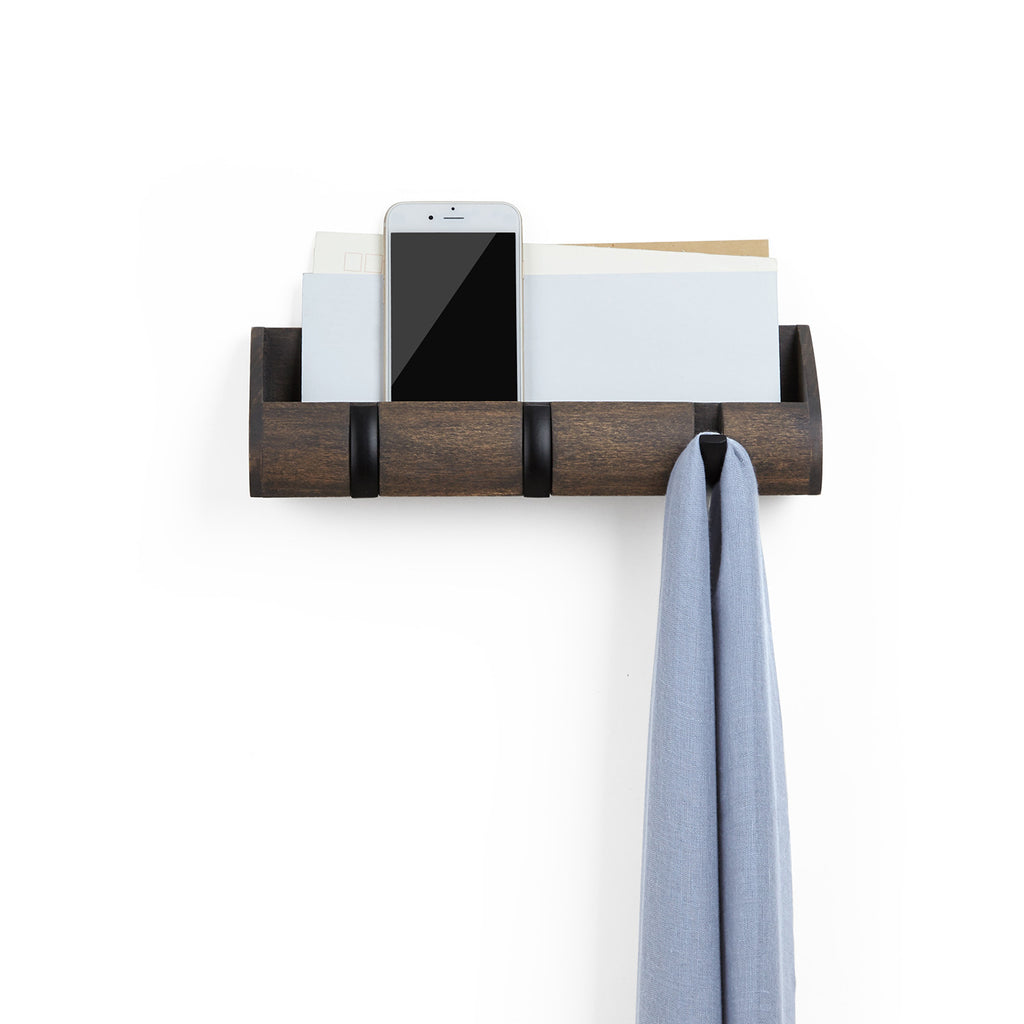 Cubby Organizer Walnut