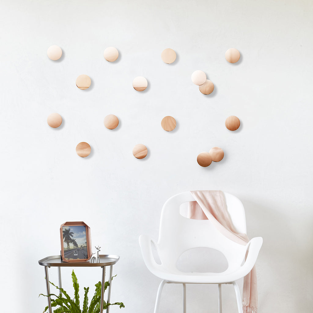Confetti Dots Wall Decor Copper