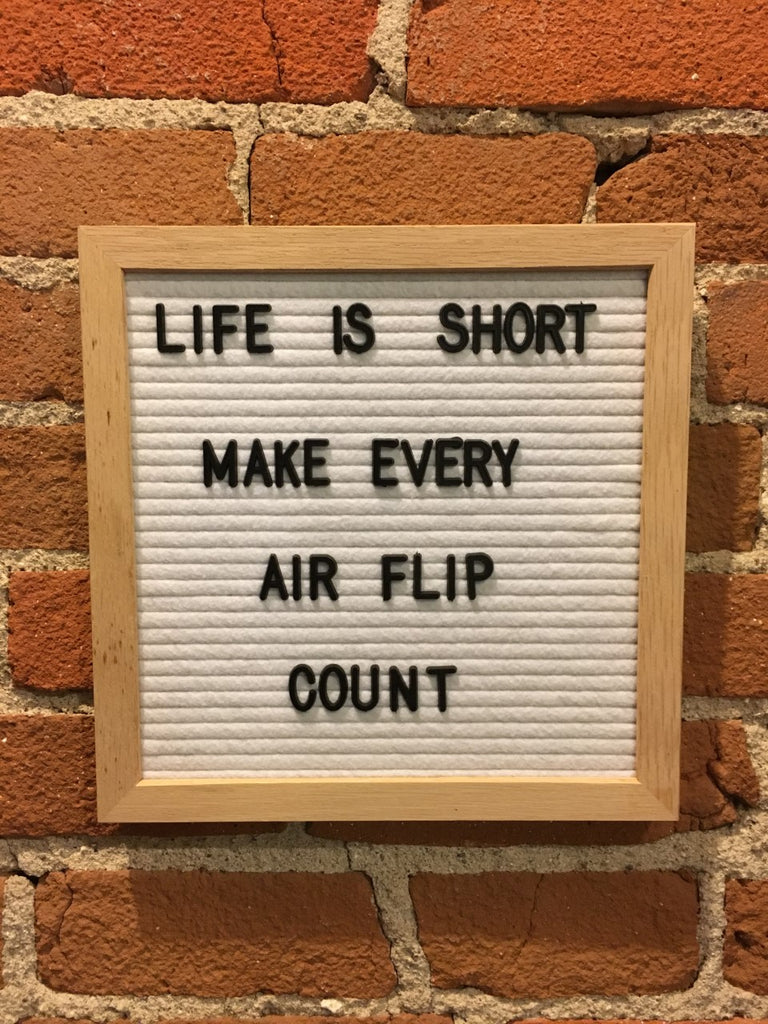 10 x 10 White Letter Board