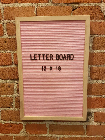 16 x 20 Grey Letter Board