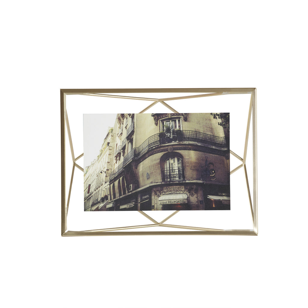 Prisma Frame 4x6 Matte Brass