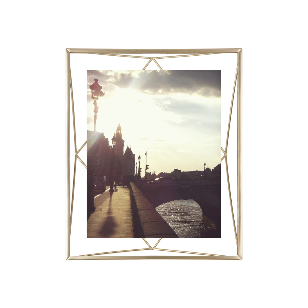 Prisma Frame 8x10 Matte Brass