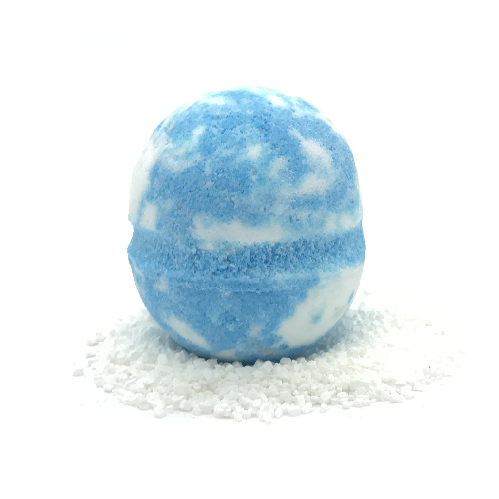 Blueberries + Cream Bath Bomb