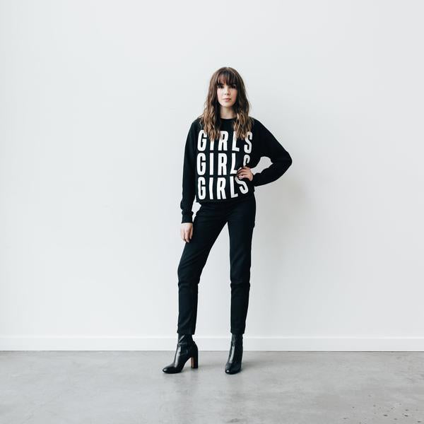 Girls Girls Girls Crew Black