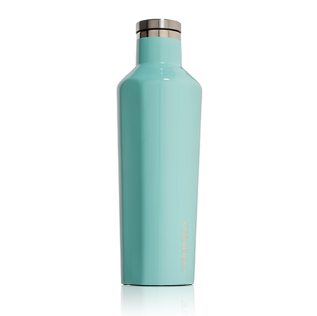 Corkcicle 16oz Canteen Gloss Turquoise