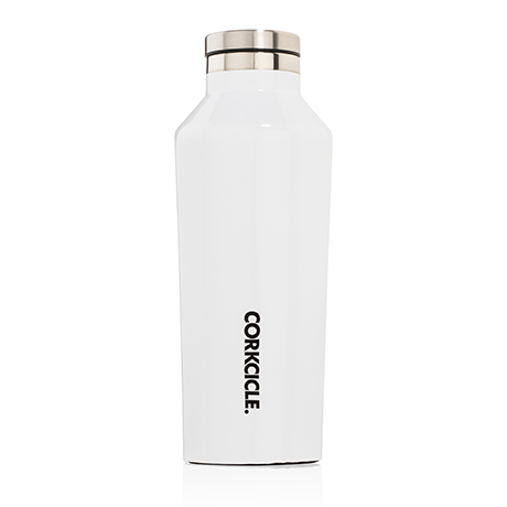Corkcicle 9oz. Canteen Gloss White