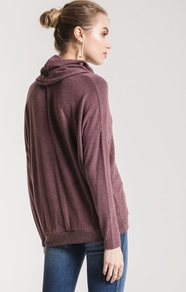 The Marled Cowl Neck Sweater