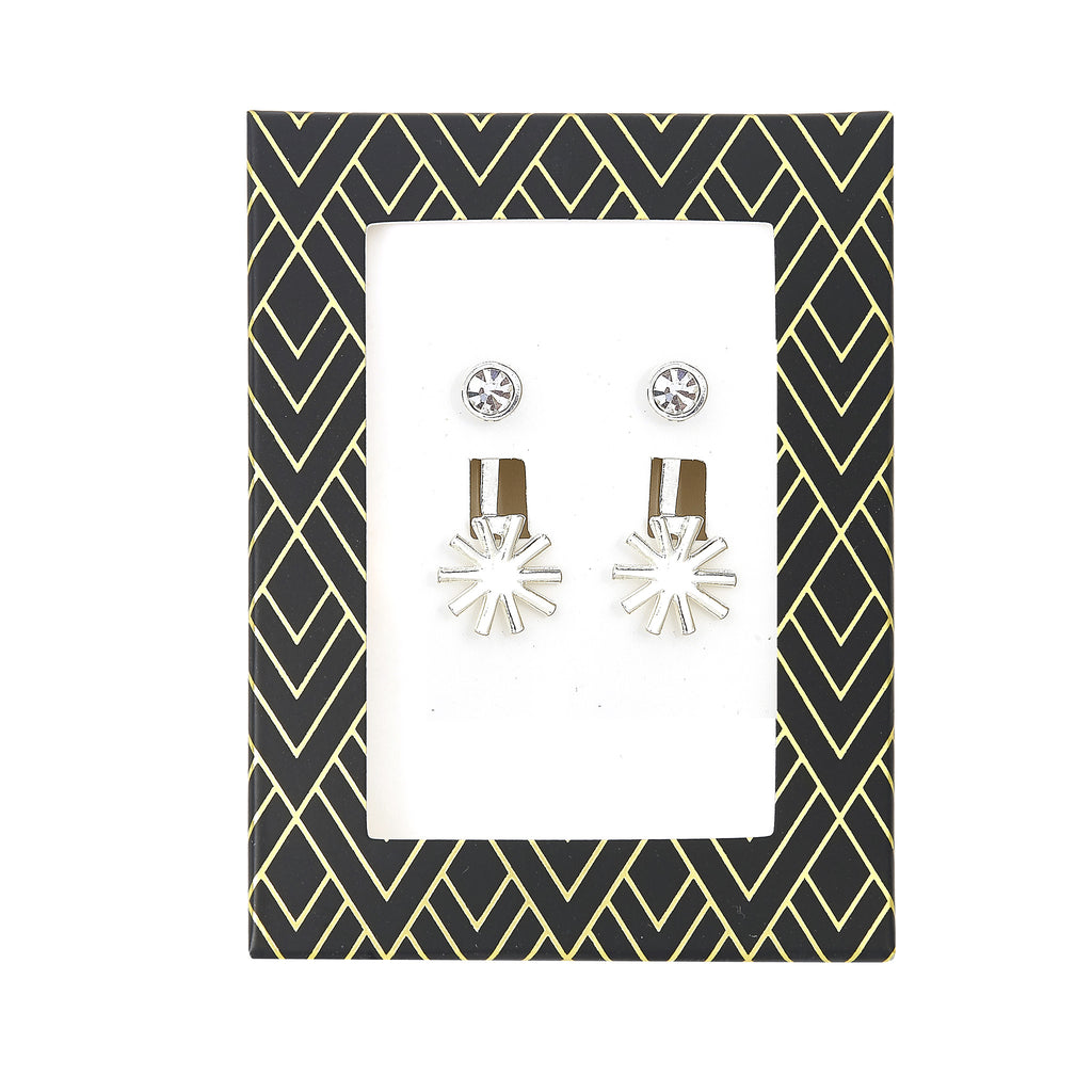 Star Ear Jacket Silver