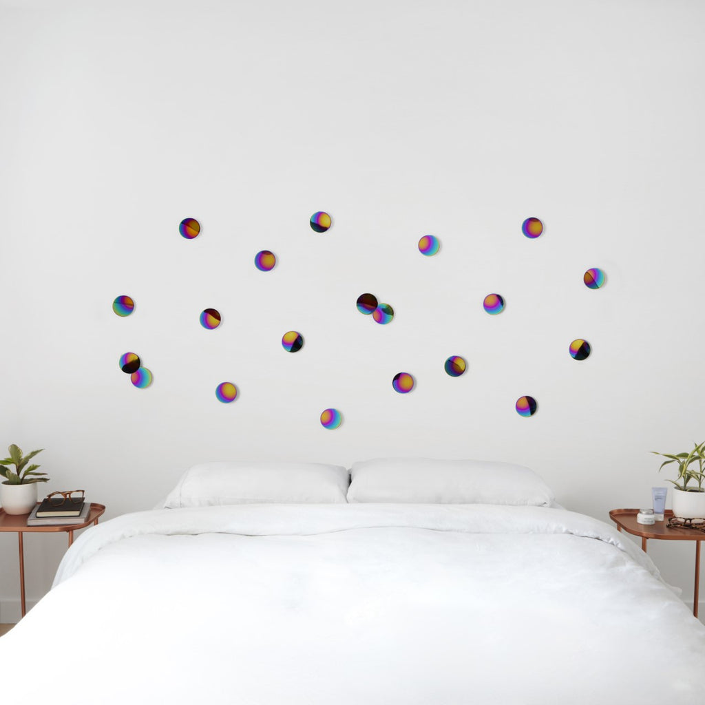 Confetti Dots Wall Decor Rainbow