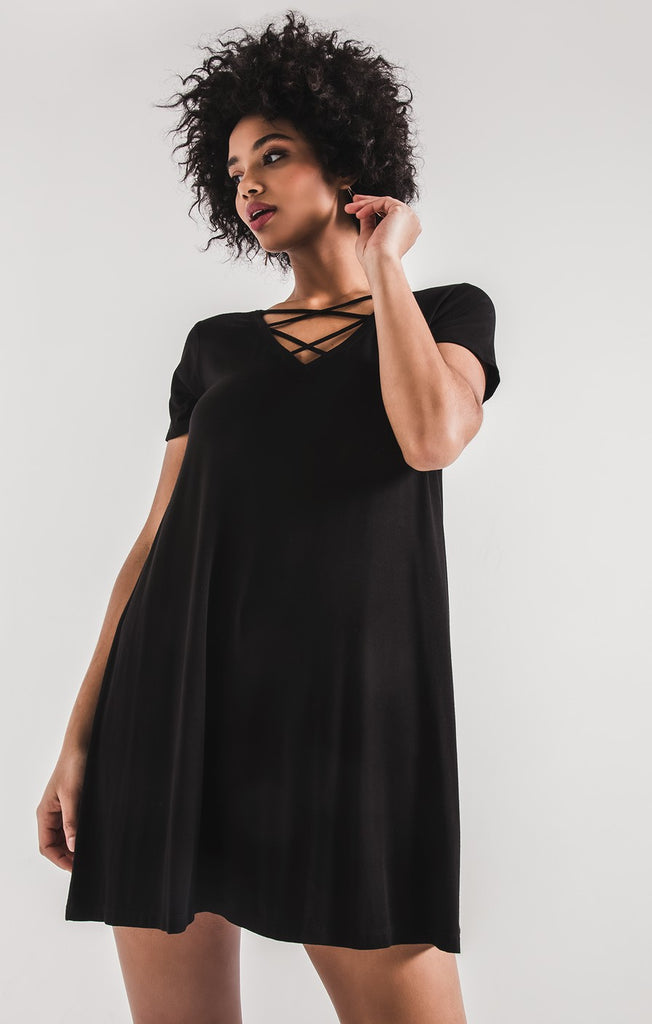 The CrissCross Tee Dress