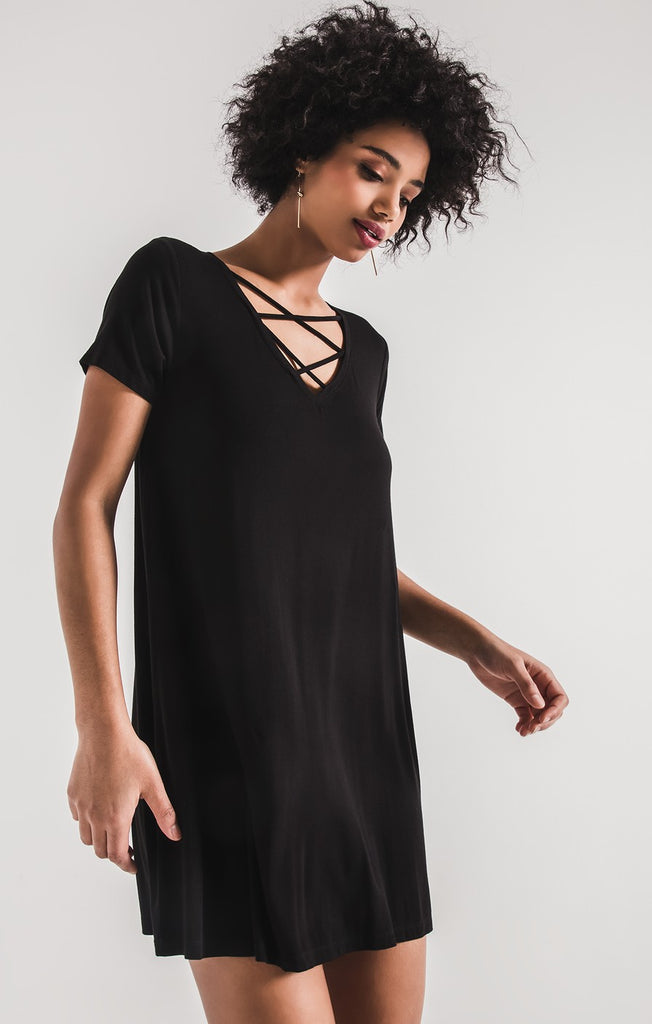The CrissCross Tee Dress