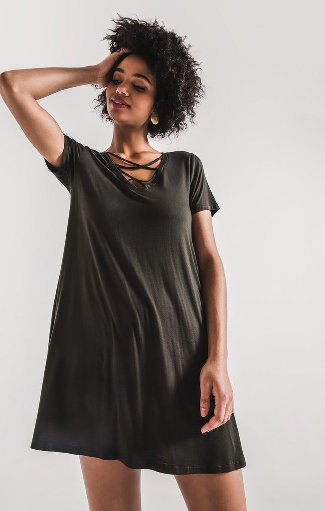 The CrissCross Tee Dress