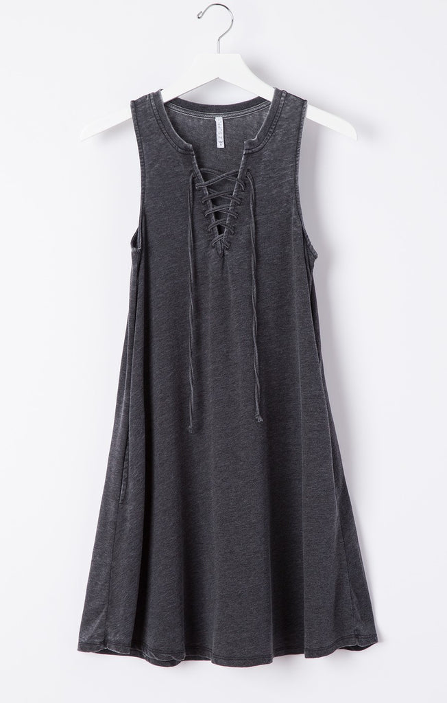 The All Tied Up Dress Black