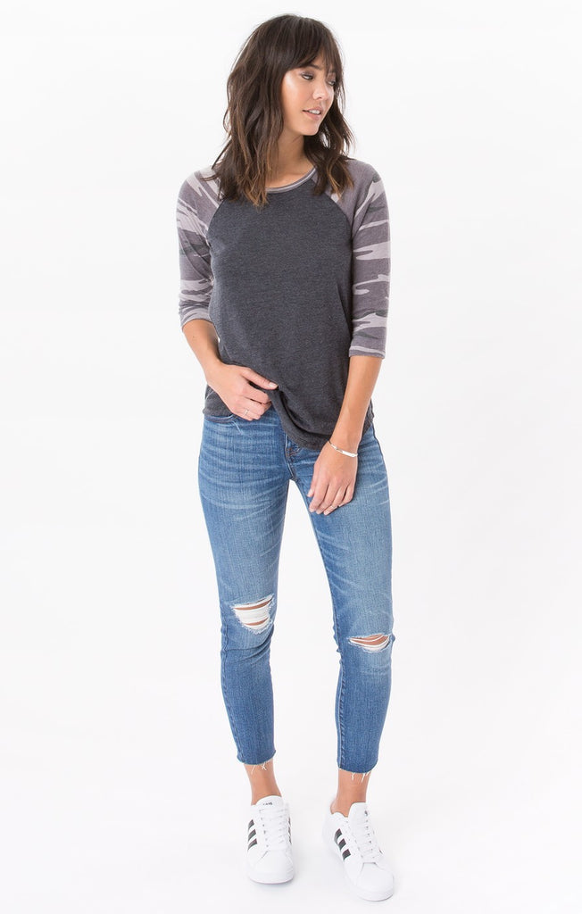 The Camo Baseball Tee