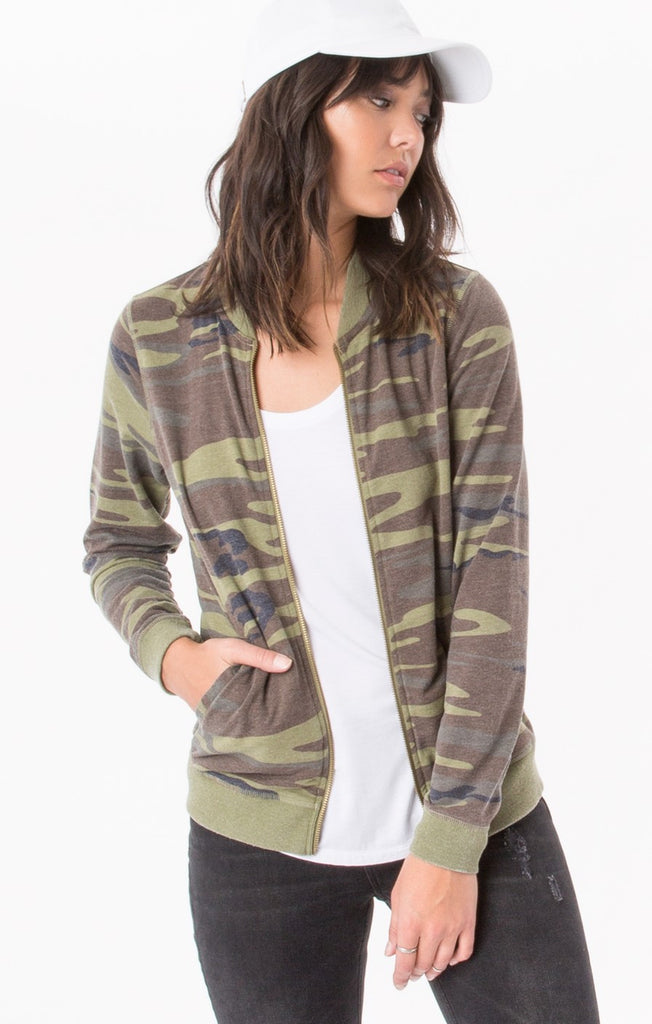 The Camo Bomber Jacket