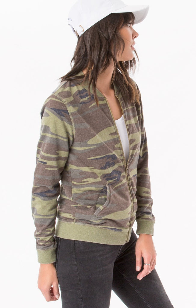 The Camo Bomber Jacket