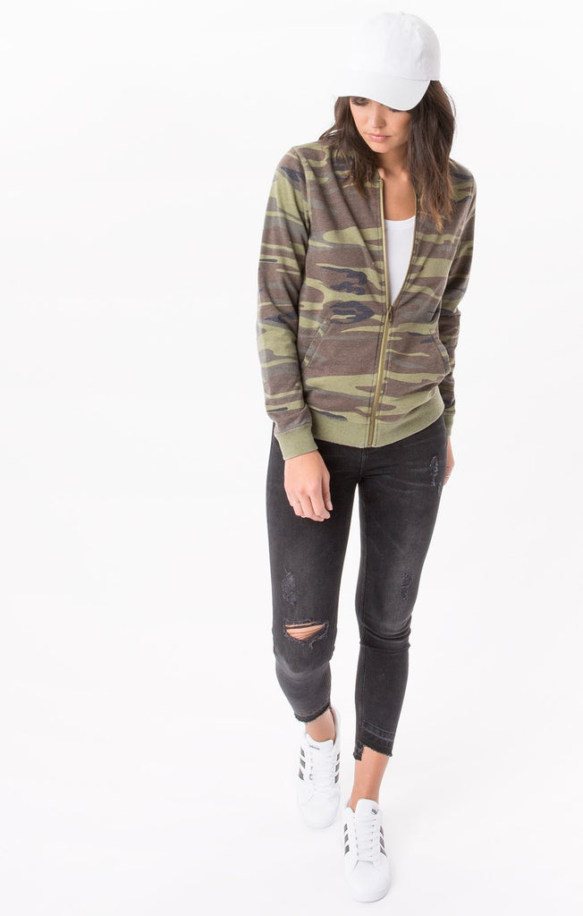 The Camo Bomber Jacket