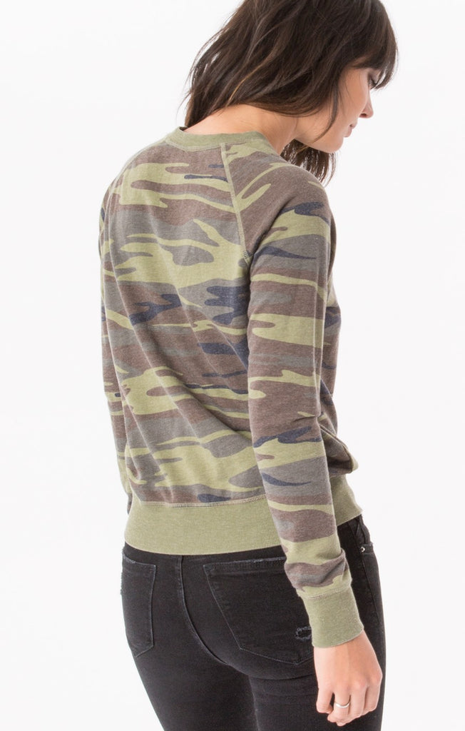 The Camo Crew Pullover