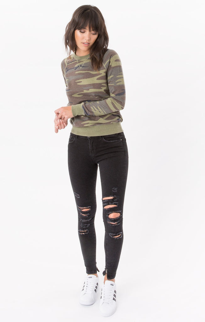 The Camo Crew Pullover