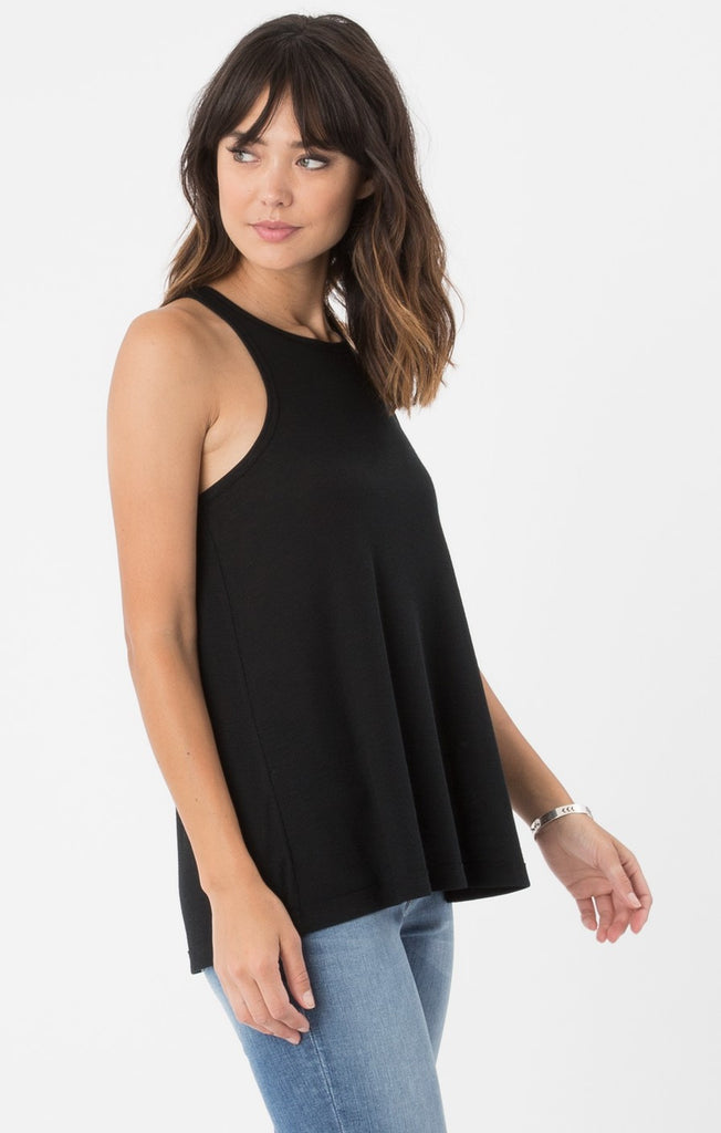 The Rib Racer Tank Black