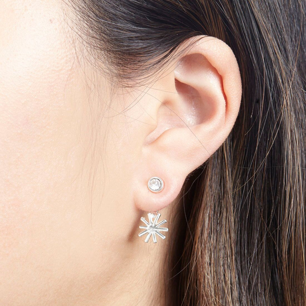 Star Ear Jacket Silver