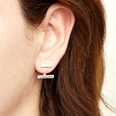 Luna Earrings Silver