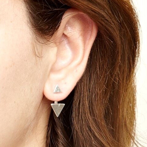 Minx Earrings Silver