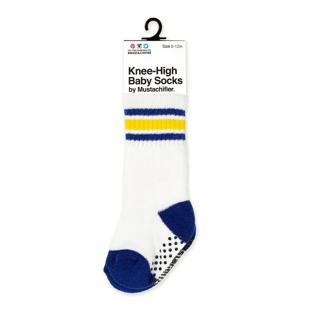 Striped Tube Socks Blue