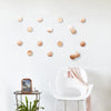 Confetti Dots Wall Decor Copper