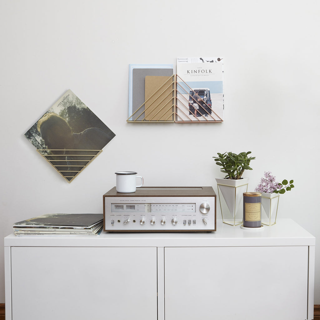 Strum Shelf Brass