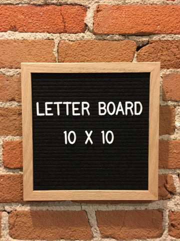 12 x 18 Grey Letter Board