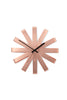 Ribbon Wall Clock Copper