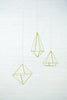 Prisma Wall Decor Brass