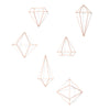 Prisma Wall Decor Copper