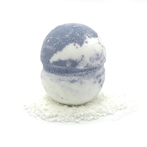 Blueberries + Cream Bath Bomb