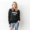 Paris Please Crew Black