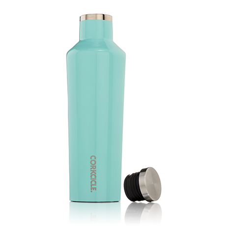 Corkcicle 16oz Canteen Gloss Turquoise