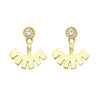 Jasper Earrings Gold