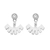 Jasper Earrings Silver
