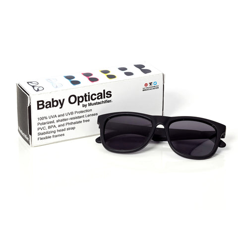 Polarized Baby Sunglasses Wood Finish