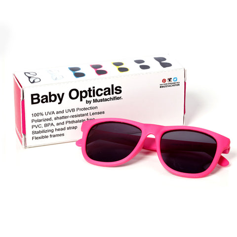 Polarized Baby Sunglasses Wood Finish