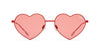 Quay Heart Breaker Sunglasses
