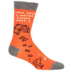 Who Says I Never Finish What I....Men's Socks