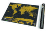 Scratch Map Deluxe Travel
