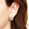 Jasper Earrings Gold