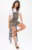 The Camo Short Overalls
