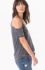 The Cold Shoulder Tee Black