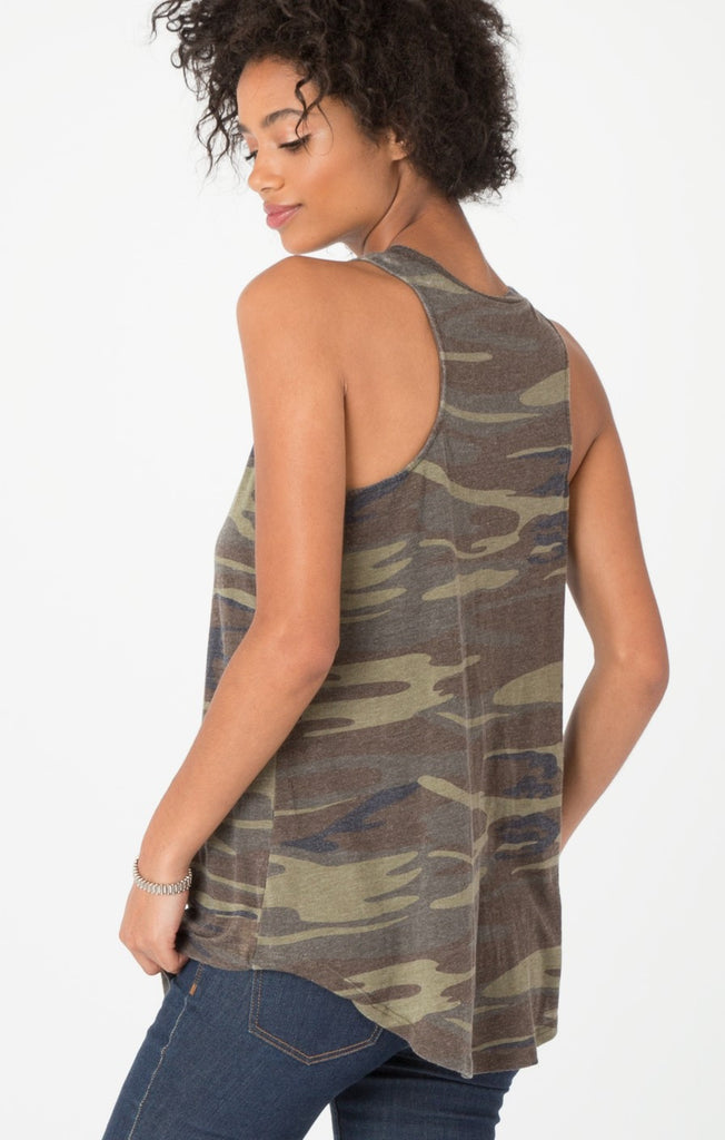 The Camo Pocket Racer Tank