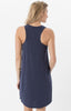 The Pocket Racer Tank Dress Black Iris